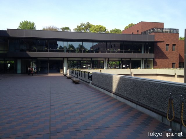 Exterior appearance of Tokyo Metropolitan Art Museum.